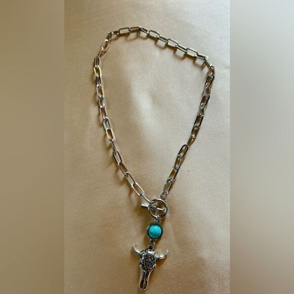 bohemian multilayer necklace A489 - Picture 4 of 5